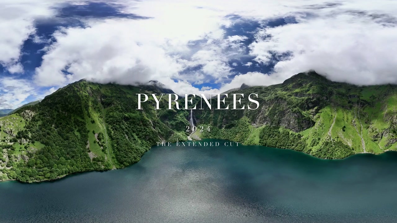 A mountain valley from the Pyrenees source archive.